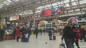 london victoria train station